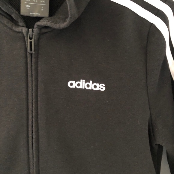 Adidas Full Zip up Black Women’s Hoodie - Picture 7 of 14